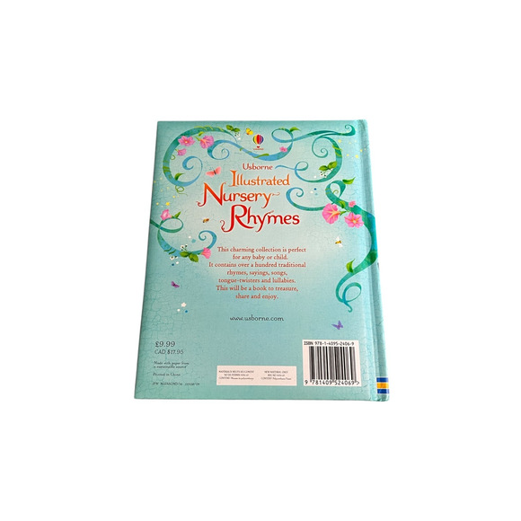 Usborne Illustrated Book of Nursery Rhymes for Kids Hardcover Brand New - Picture 4 of 7